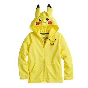 Boys 8 20 Pokemon Pikachu Costume Hoodie - original pikachu hoodie roblox
