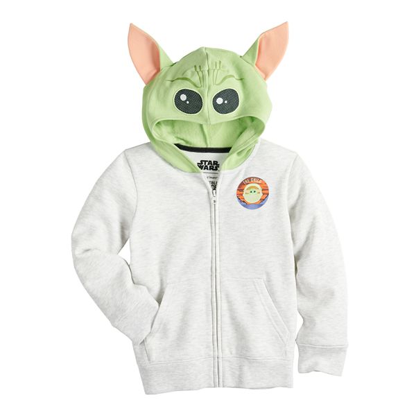 Baby Boys' 2pc Star Wars Baby Yoda Long Sleeve Fleece Top And