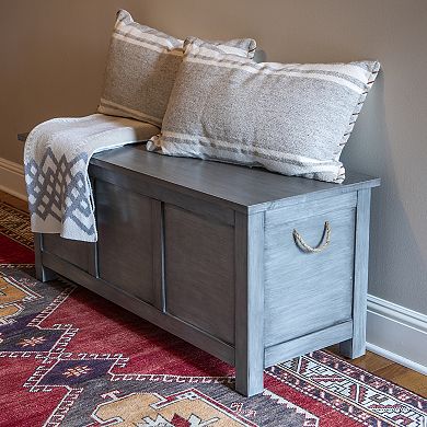 Decor Therapy Lewis Lift-Top Storage Bench