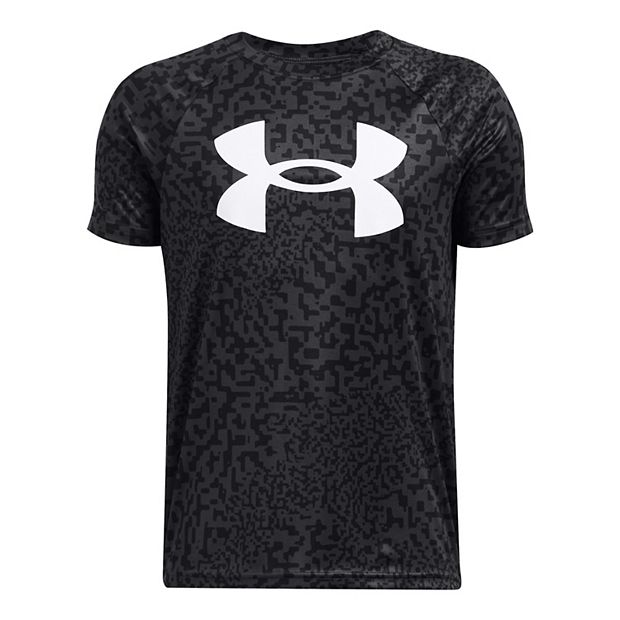 Boys 8 20 Under Armour Printed Tech Tee