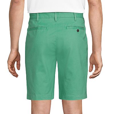 Men s Lands End 9 inch Comfort Waist Comfort First Knockabout Chino Shorts