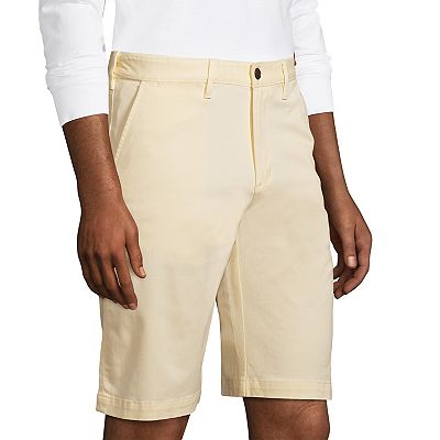 Men s Lands End 11 inch Comfort Waist Comfort First Knockabout Chino Shorts