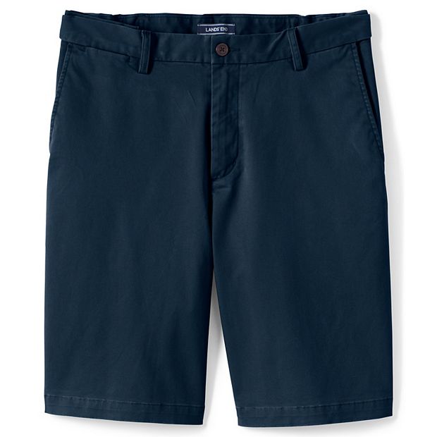 Men s Lands End 11 inch Comfort Waist Comfort First Knockabout Chino Shorts