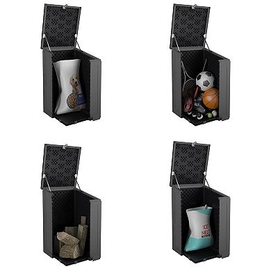 Cosco Outdoor Lockable Deliveries Outdoor Storage Box Decor