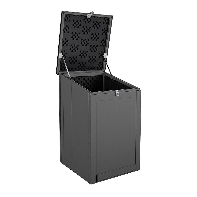 Cosco Outdoor Lockable Deliveries Outdoor Storage Box Decor, Grey