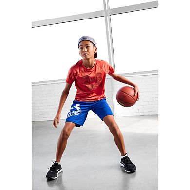 Boys 8-20 Under Armour Hybrid Print Tech Tee