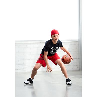 Boys 8-20 Under Armour Hybrid Print Tech Tee in Regular & Husky