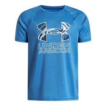 Boys 8-20 Under Armour Hybrid Print Tech Tee in Regular & Husky