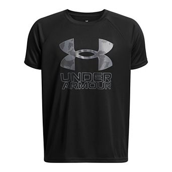 Boys 8-20 Under Armour Hybrid Print Tech Tee in Regular & Husky