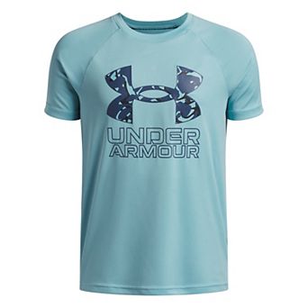 Boys 8-20 Under Armour Hybrid Print Tech Tee in Regular & Husky