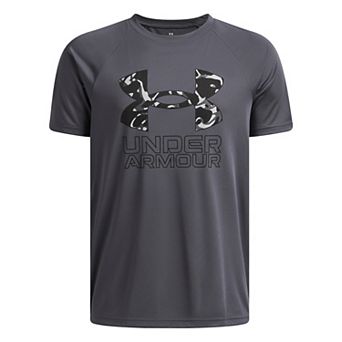 Boys 8-20 Under Armour Hybrid Print Tech Tee in Regular & Husky