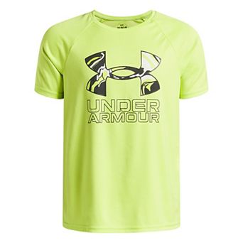Boys 8-20 Under Armour Hybrid Print Tech Tee in Regular & Husky