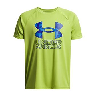 Boys 8-20 Under Armour Hybrid Print Tech Tee in Regular & Husky