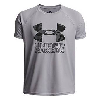 Boys 8-20 Under Armour Hybrid Print Tech Tee in Regular & Husky