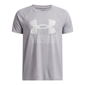 Boys 8-20 Under Armour Hybrid Print Tech Tee in Regular & Husky