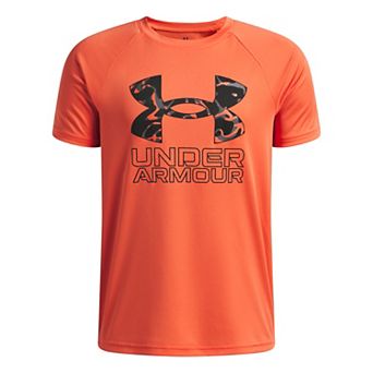 Boys 8-20 Under Armour Hybrid Print Tech Tee in Regular & Husky