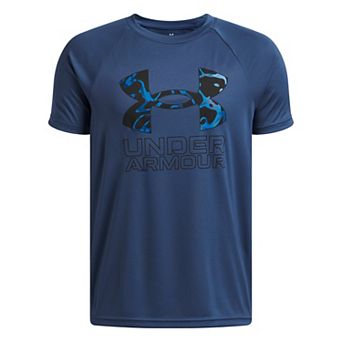 Boys 8-20 Under Armour Hybrid Print Tech Tee in Regular & Husky