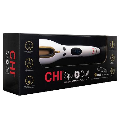 CHI Spin n Curl Ceramic Rotating Curler 1"