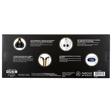 CHI Spin n Curl Ceramic Rotating Curler 1"