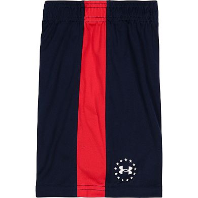 Boys 4-7 Under Armour Muscle Tank & Color Block Shorts Set