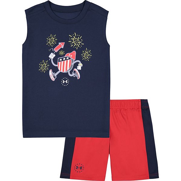 Under Armour Boys' Muscle and Tank Set 