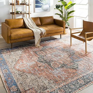 Decor 140 Almira Distressed Medallion Rug