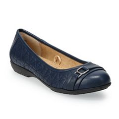 Women S Navy Blue Flats Kohl S