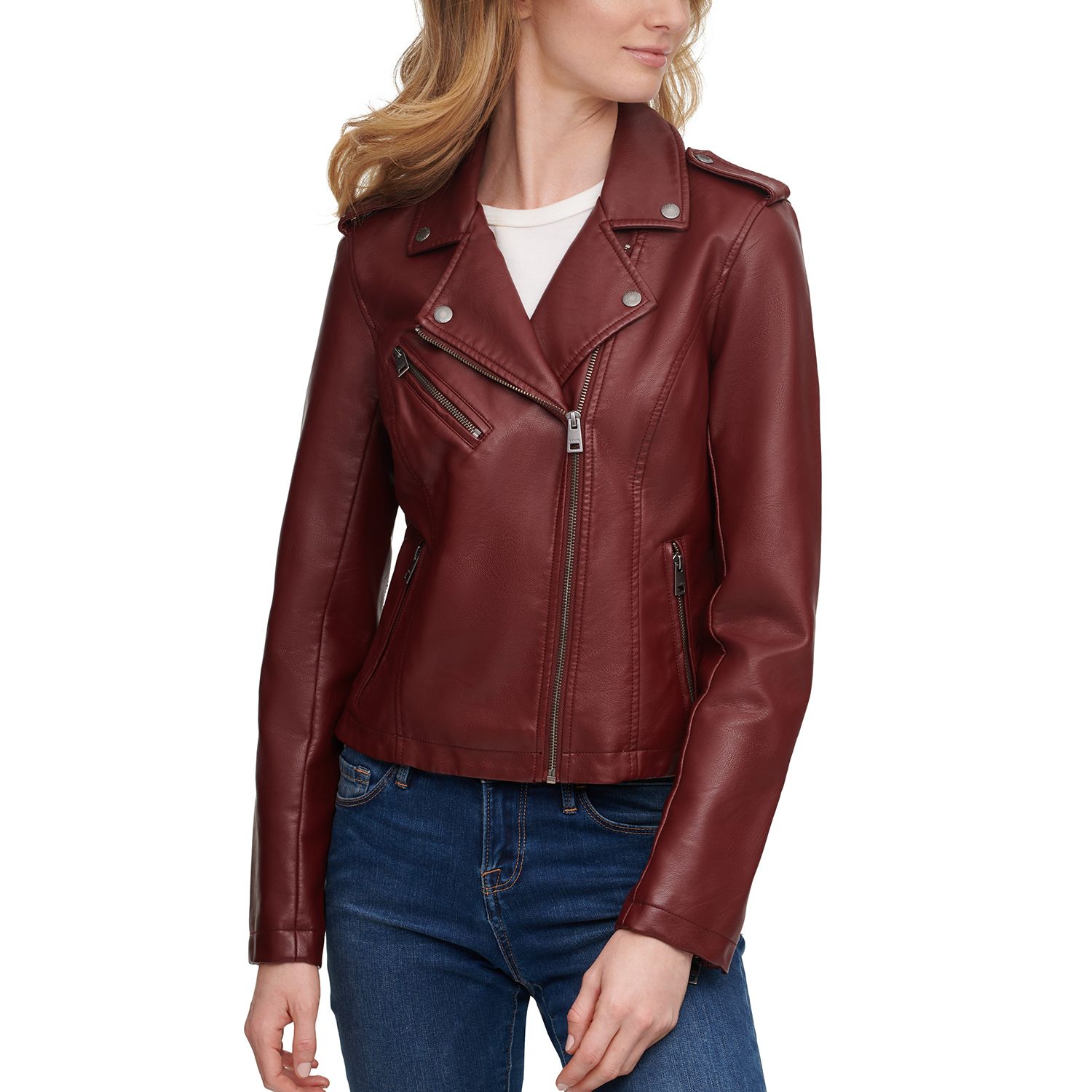 kohl's levi's faux leather jacket