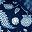 Navy Paisley Pattern