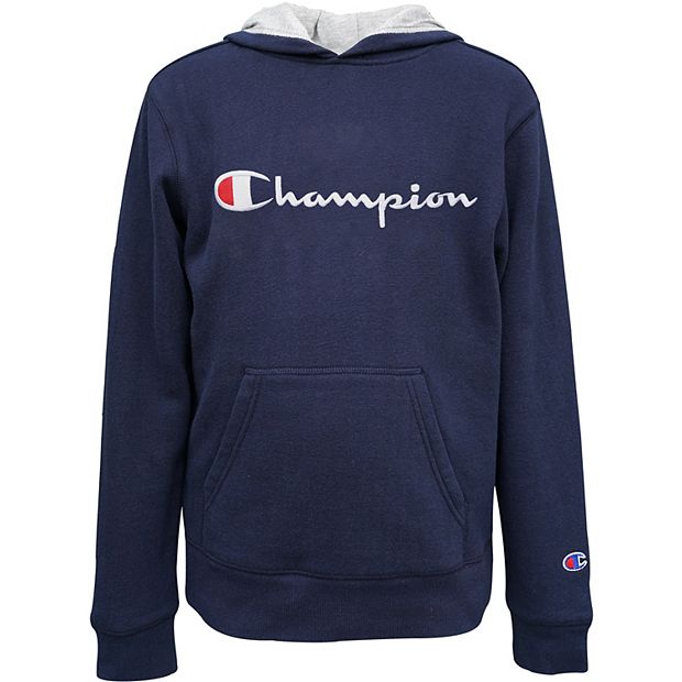 Boys champion best sale white hoodie