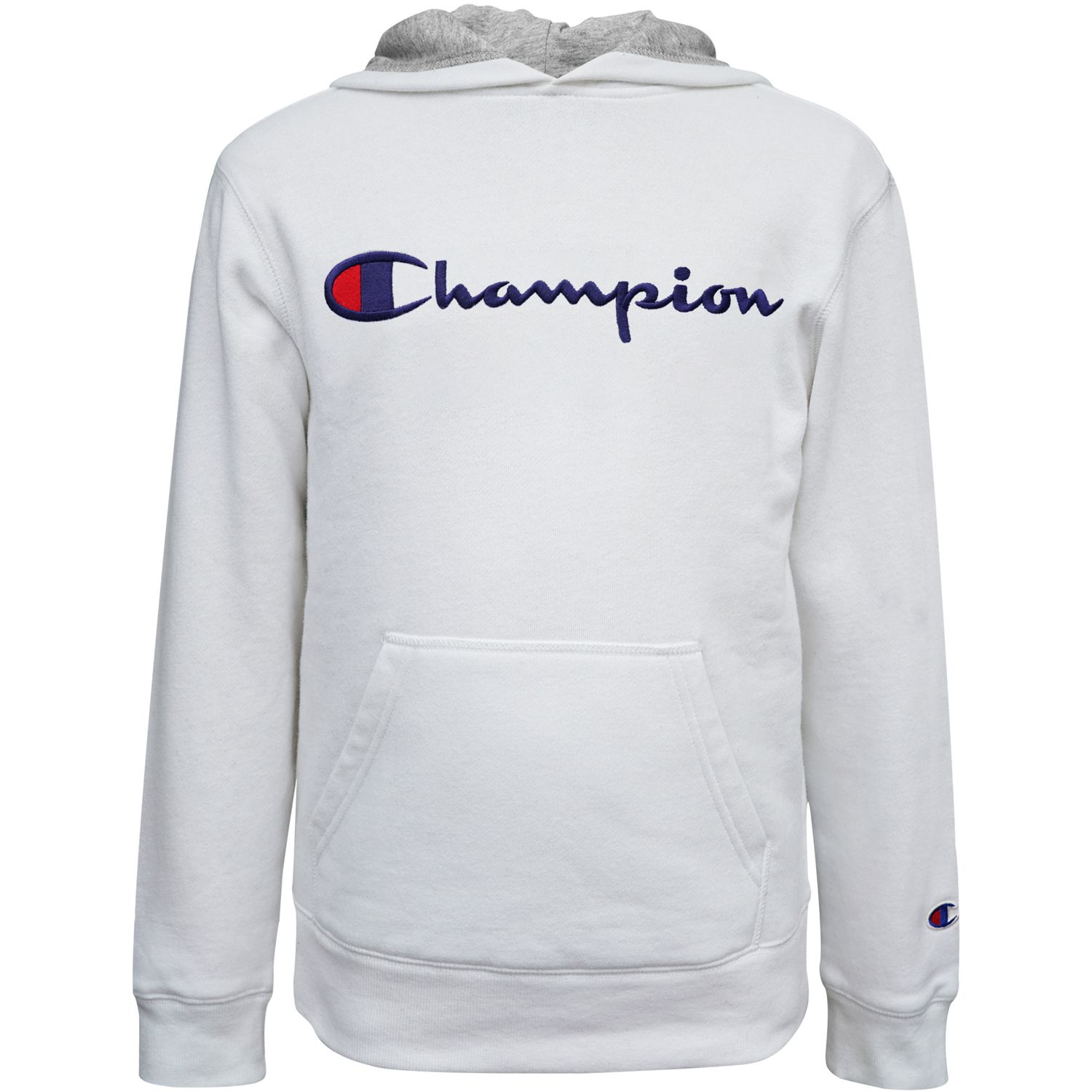 champion white hoodie kids