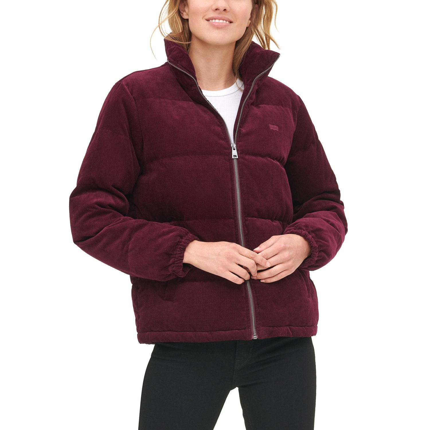 levi's hooded puffer jacket