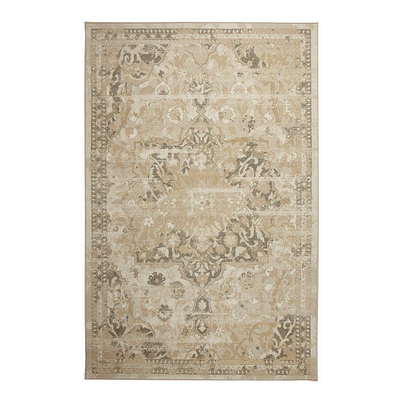 Mohawk Home Prismatic EverStrand Malaki Rug, Beig/Green, 8X10 Ft