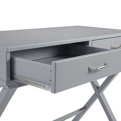 Linon Penney 2-Drawer Desk