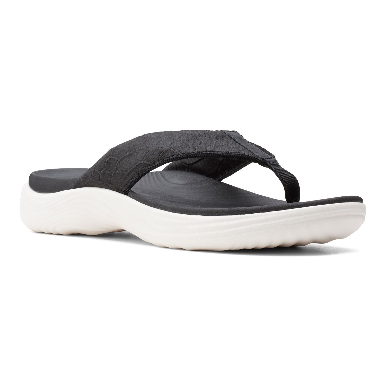 clarks cloudsteppers flip flops