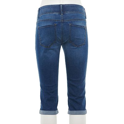 Petite Apt. 9 Tummy Control Capri Jeans