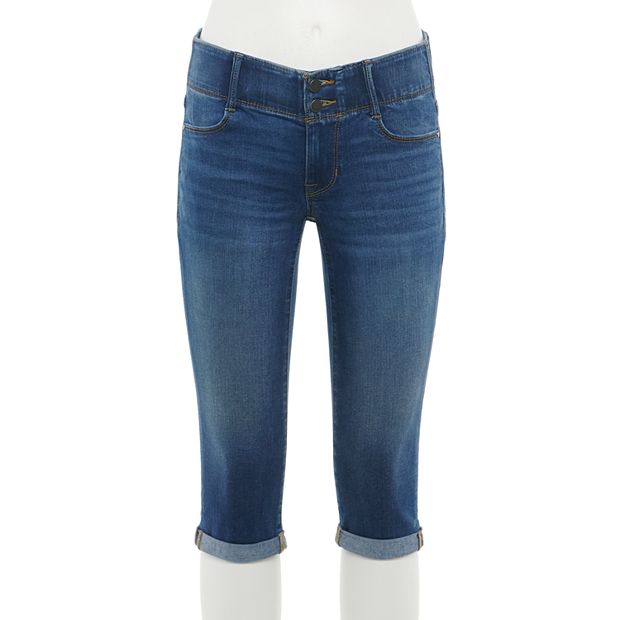 Petite Apt. 9 Tummy Control Capri Jeans