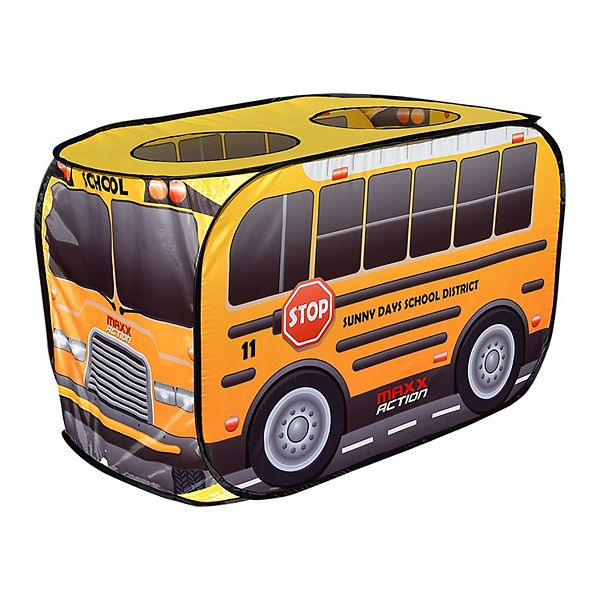 noodzaak Shinkan pot Sunny Days Entertainment Pop-Up Play Tent School Bus