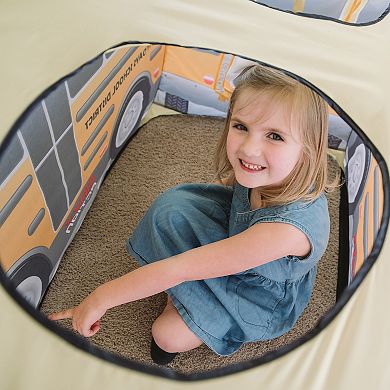 Sunny Days Pop-Up Play Tent School Bus