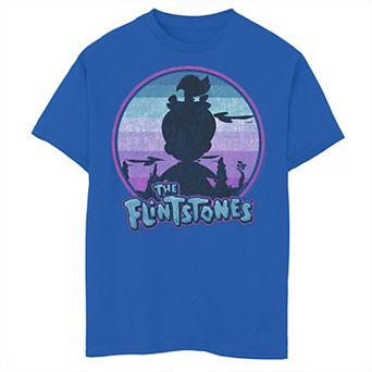 Boys 8-20 The Flintstones Pebbles Sunset Graphic Tee