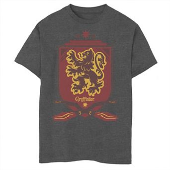 Boys 8-20 Harry Potter Gryffindor Quidditch Shield Graphic Tee