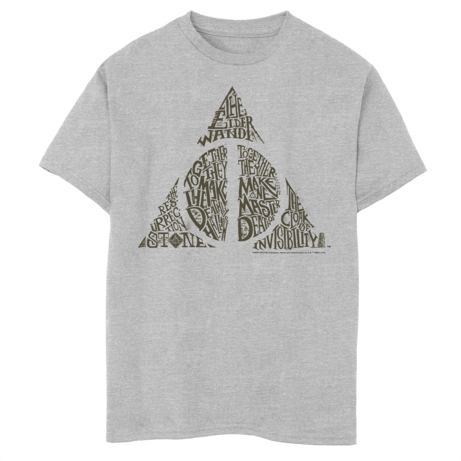 Image for Harry Potter Boys 8-20 Deathly Hallows Symbol Graphic Tee at Kohl's.