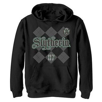 Boys 8-20 Harry Potter Slytherin Diamond Plaid Hoodie