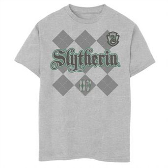 Boys 6-20 Harry Potter Slytherin Diamond Plaid Graphic Tee