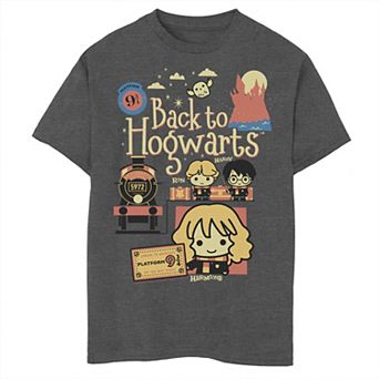 Boys 8-20 Harry Potter Chibi Back To Hogwarts Tee