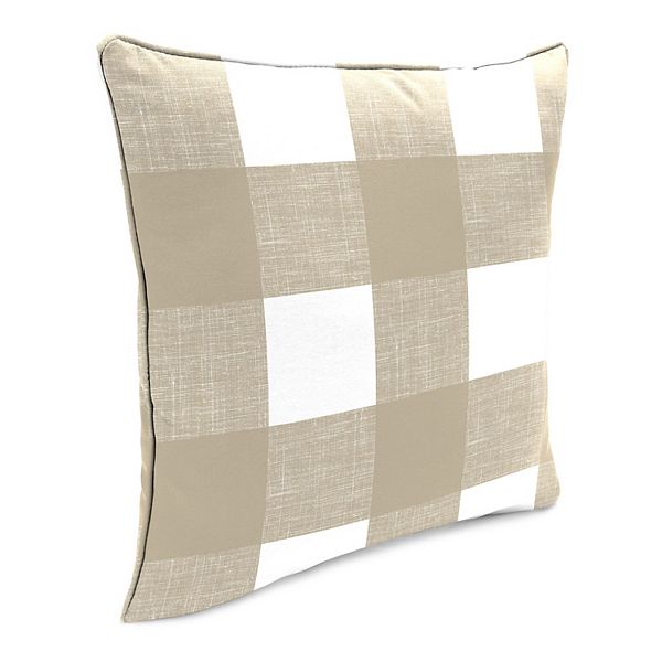 Jordan Manufacturing Indoor Outdoor Throw Pillow Buffalo Earth