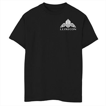 Boys 8-20 Artemis Fowl LEP Recon Badge Graphic Tee
