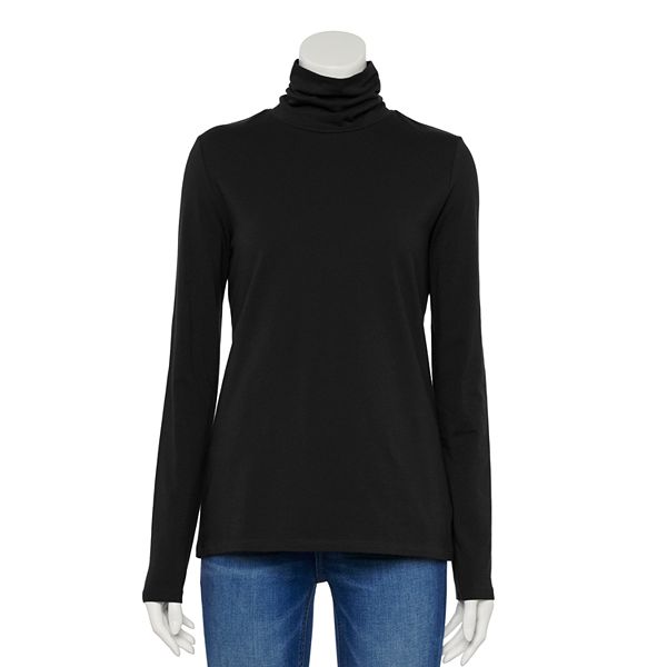 Women's Croft & Barrow® Turtleneck Top