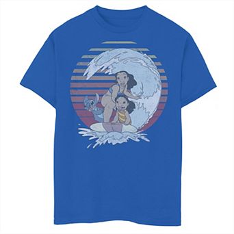 Disney's Lilo & Stitch Boys 8-20 6/26 Stitch Day Surf Graphic Tee