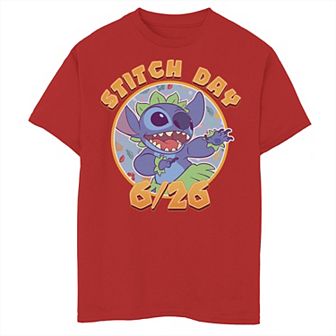 Disney's Lilo & Stitch Boys 8-20 6/26 Stitch Day Graphic Tee
